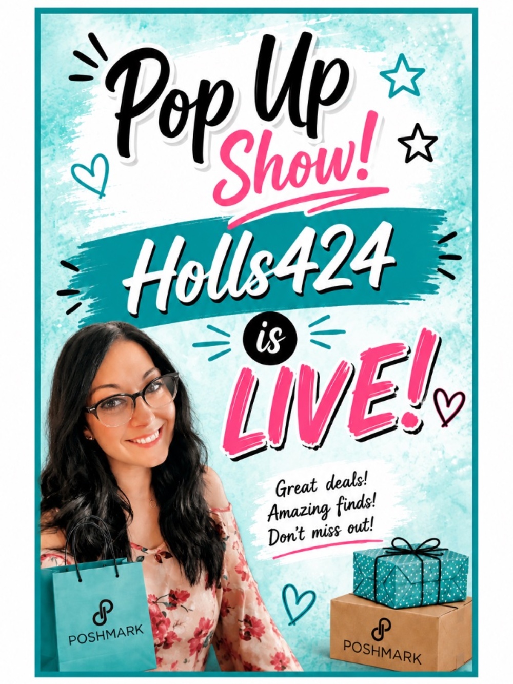 Pop Up Show! Holls424 is LIVE! 🛍️